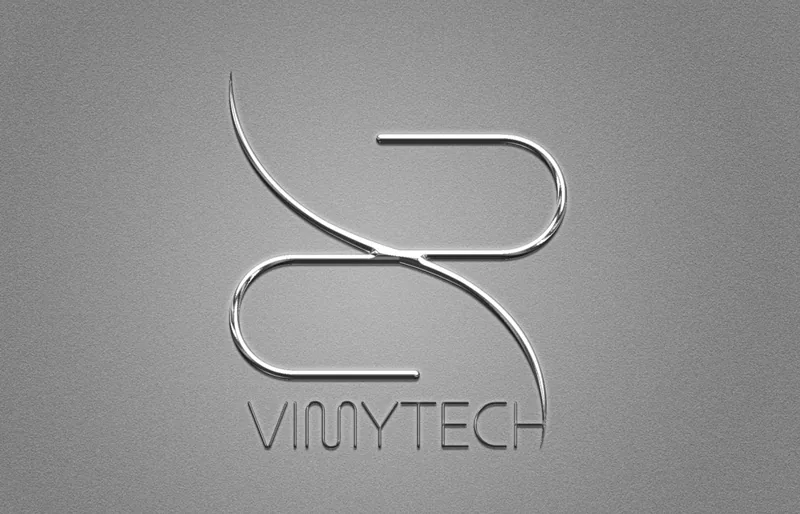 Vimytech — embossed logo mockup